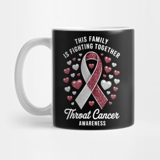 Throat Cancer Awareness Warrior Survivor Mug